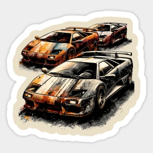 Lamborghini Diablo Sticker